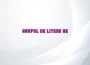 grupul de litere ge