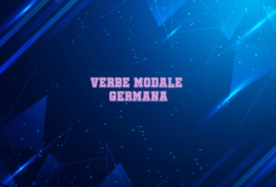 verbe modale germana