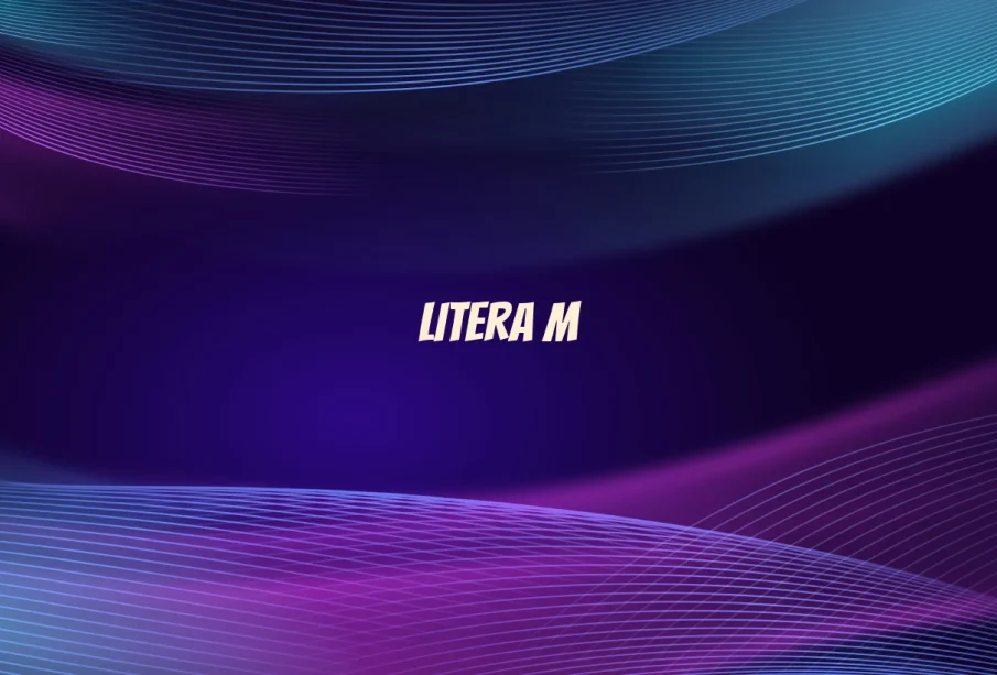litera m