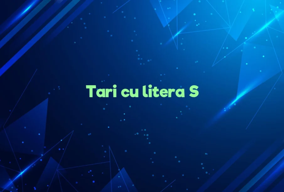tari cu litera s