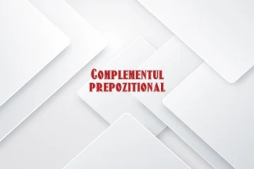 complementul prepozitional
