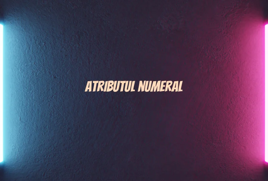 atribut numeral